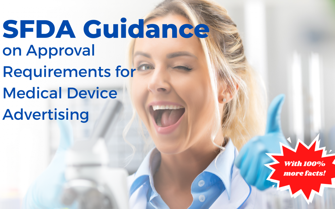 SFDA Guidance on Approval Requirements for Medical Device Advertising