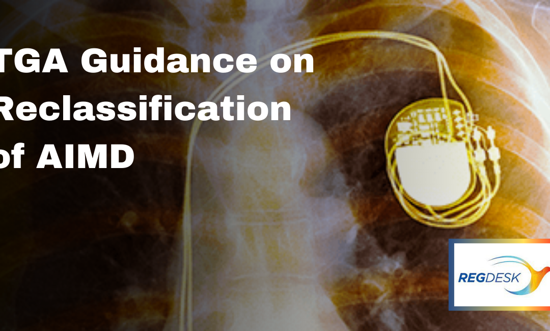 TGA Guidance on Reclassification of AIMD
