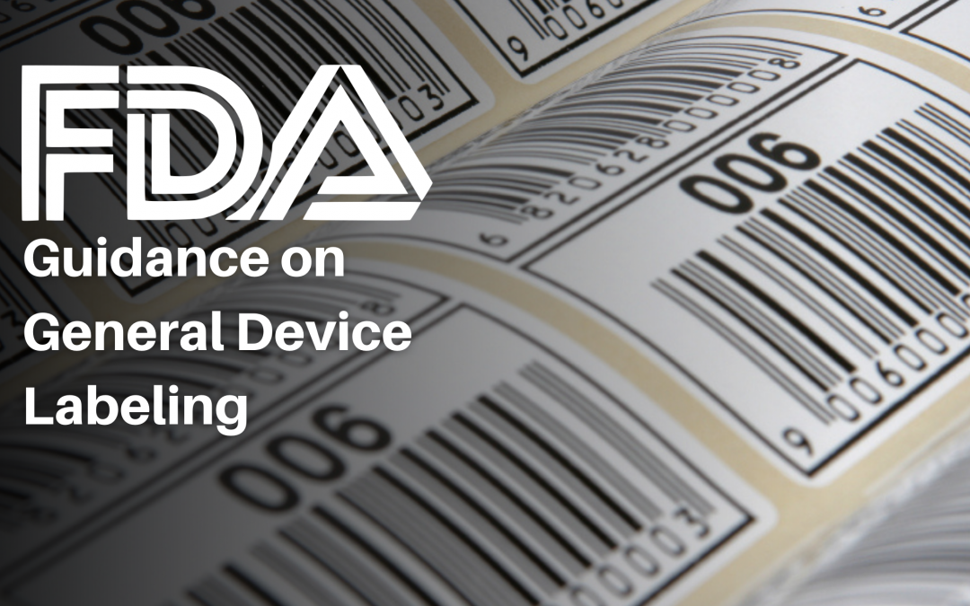 FDA Guidance on General Device Labeling