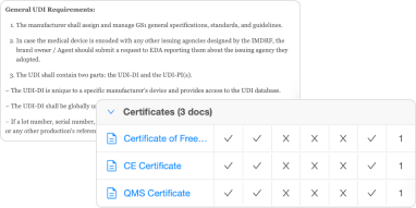 RegDesk Dashboard Image of Regulatory Intelligence Solution