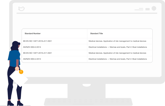 Person Looking At RegDesk Dashboard Image of Automation Process