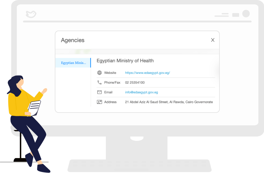 Person Looking At RegDesk Dashboard Image of Regulatory Requirements For 120 Markets