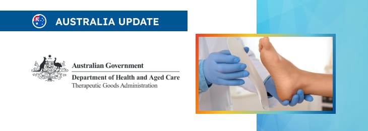 TGA on patient-matched-custom-made devices (specific aspects)