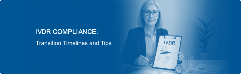IVDR Compliance: Transition Timelines and Tips