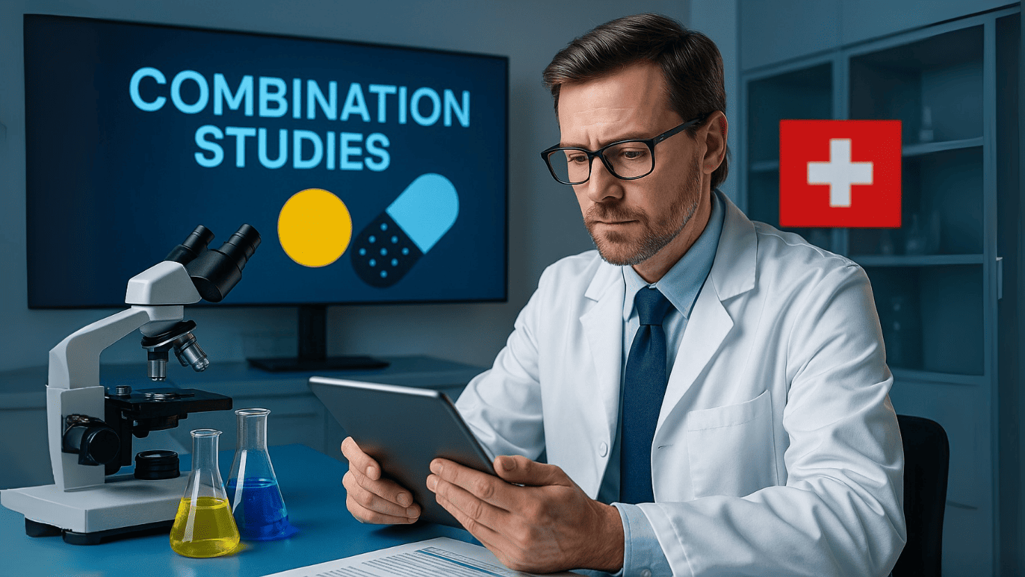 Swissmedic Information Sheet on Combination Studies: Overview